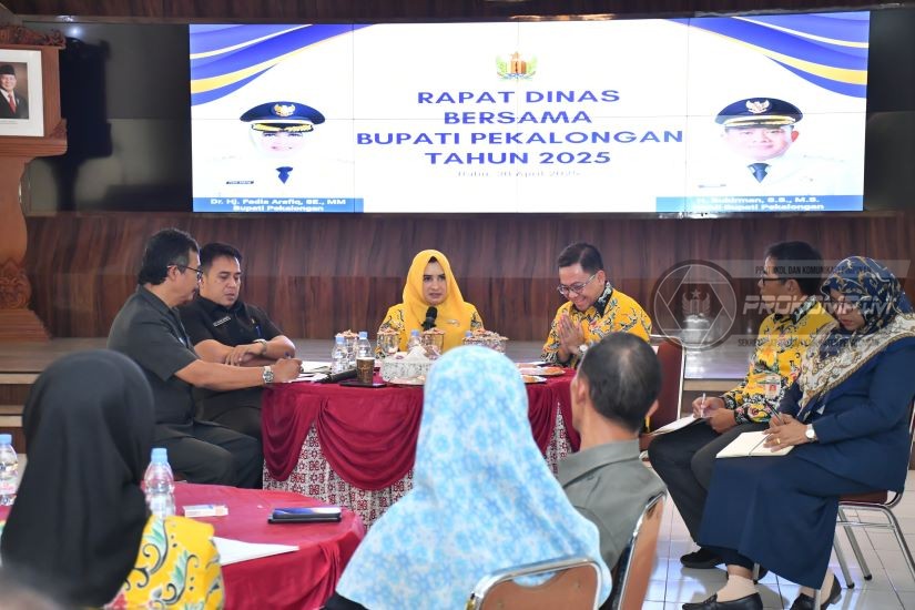 Bupati Fadia Pimpin Rapat Dinas, Bahas P,..