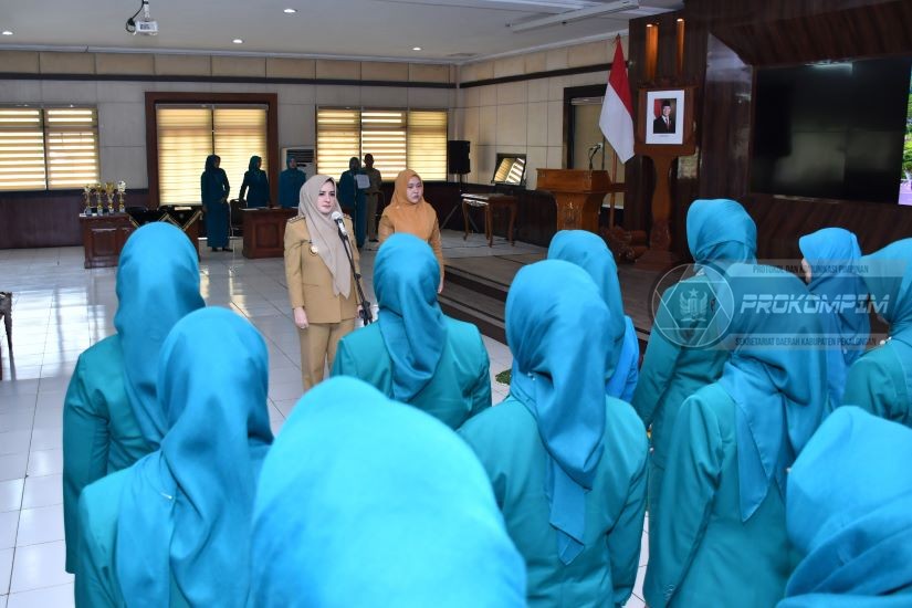 Bupati Fadia Kukuhkan Ketua dan Pengurus,..