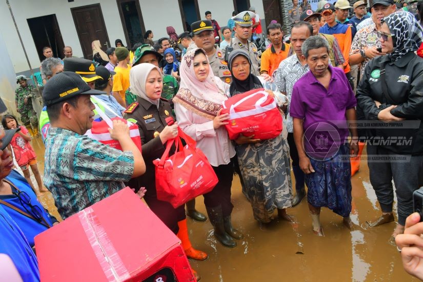 Bupati Fadia Respons Cepat Banjir Besar ,..