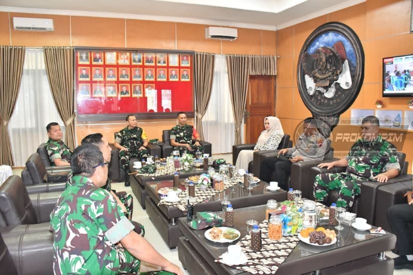 Bupati Fadia Terima Kunjungan Waasrena Kasad dalam Rangka Asistensi TMMD Reguler ke-125