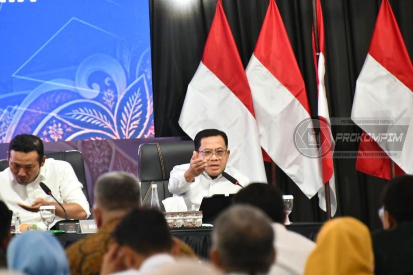 Plt. Bupati Pekalongan Laporkan Capaian ,..