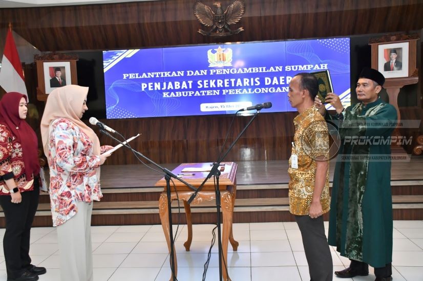 Bupati Fadia Lantik Edy Herijanto sebaga,..