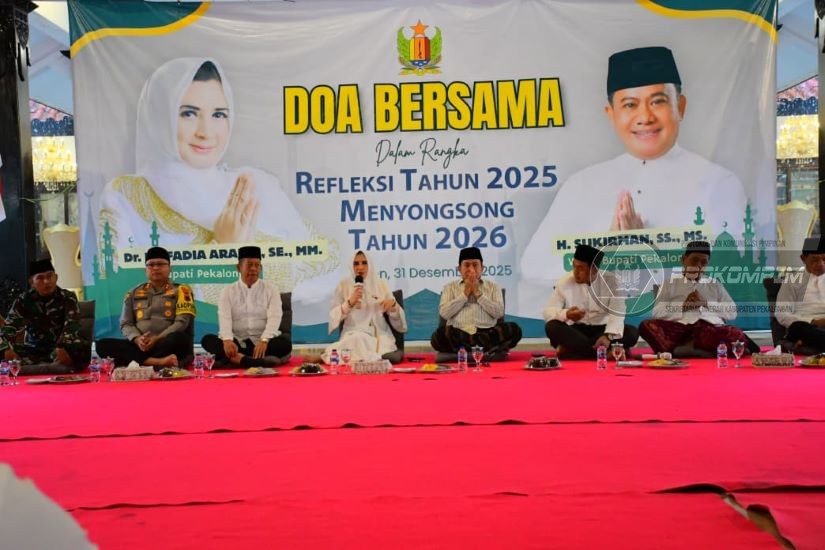 Dalam Doa Bersama Akhir Tahun, Bupati Fa,..