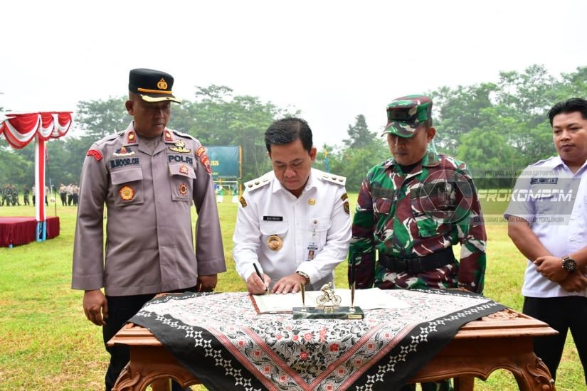 Plt. Bupati Pekalongan Buka TMMD Sengkuy,..