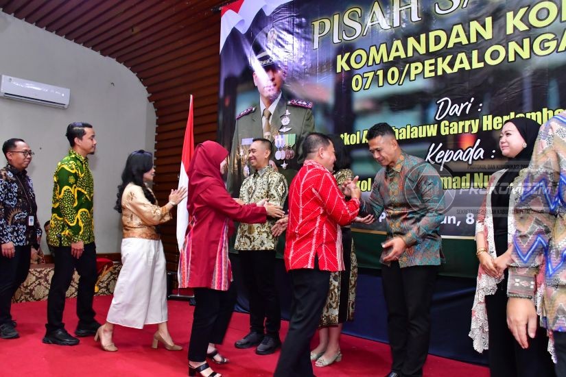  Plt. Bupati Sukirman Sambut Dandim Baru,..