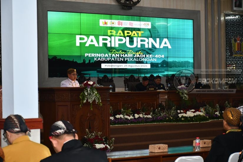 Paripurna Hari Jadi ke-404, Plt. Bupati ,..