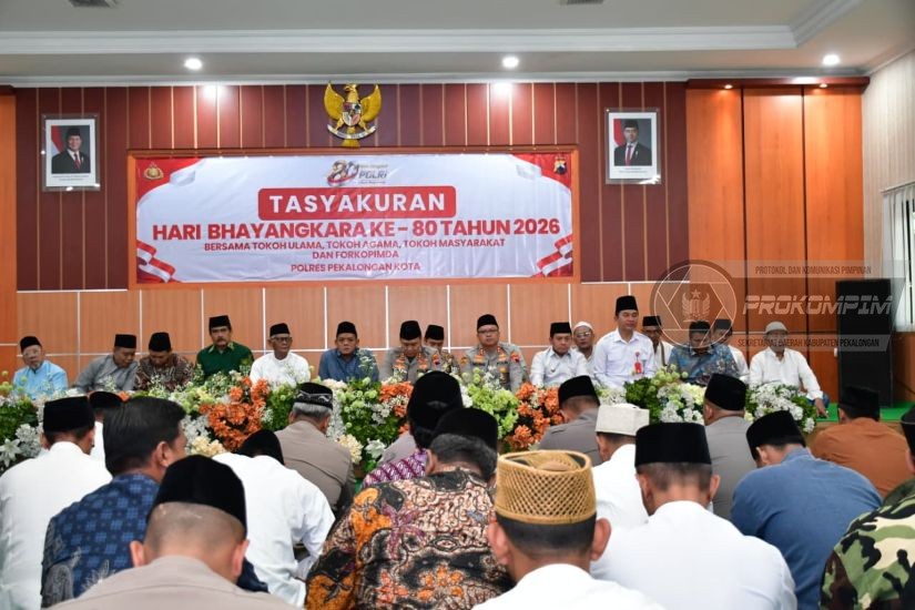 Hadiri Tasyakuran Hari Bhayangkara ke-80,..