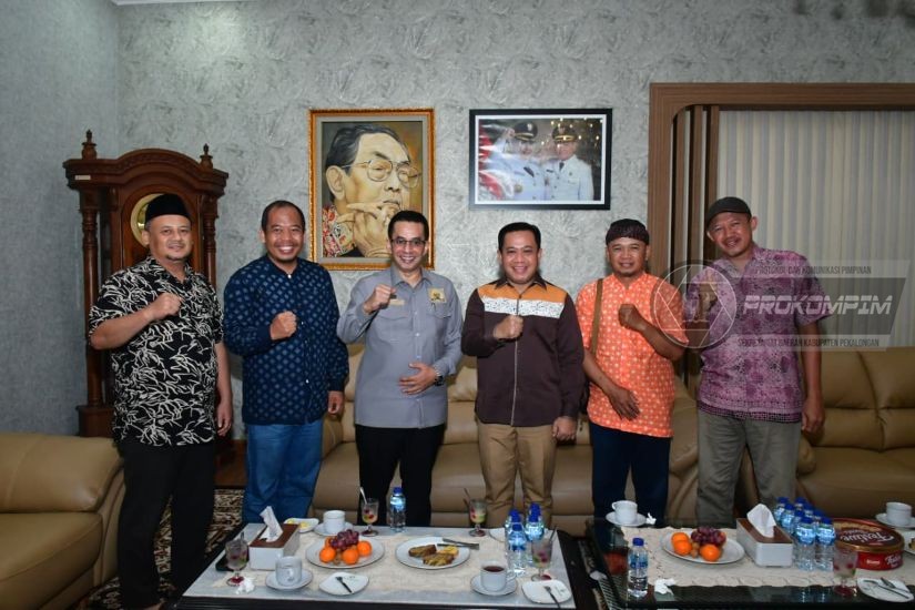 Plt. Bupati Pekalongan Terima Kunjungan ,..