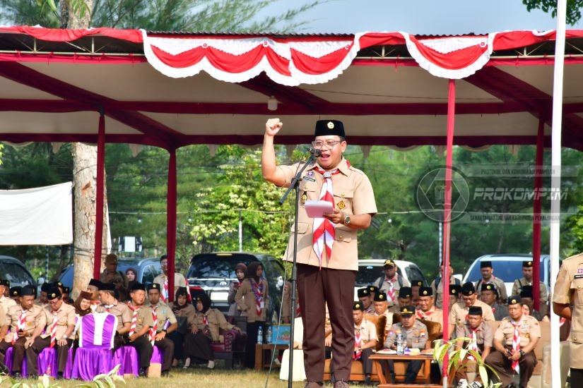 Plt. Bupati Sukirman Pimpin Upacara Hari,..