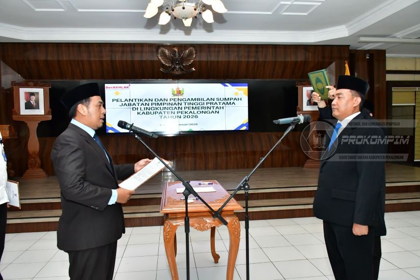 Pemkab Pekalongan Gelar Pelantikan JPT P,..