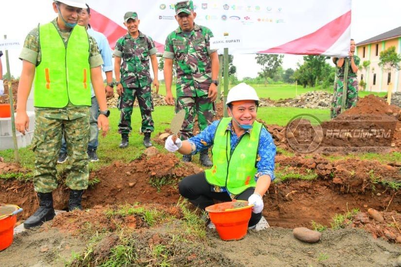 Dukung Program Nasional, Wabup Sukirman ,..