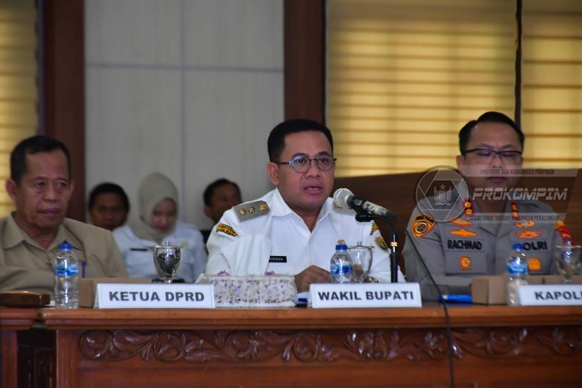 Wakil Bupati Sukirman Pimpin Rakor Forko,..