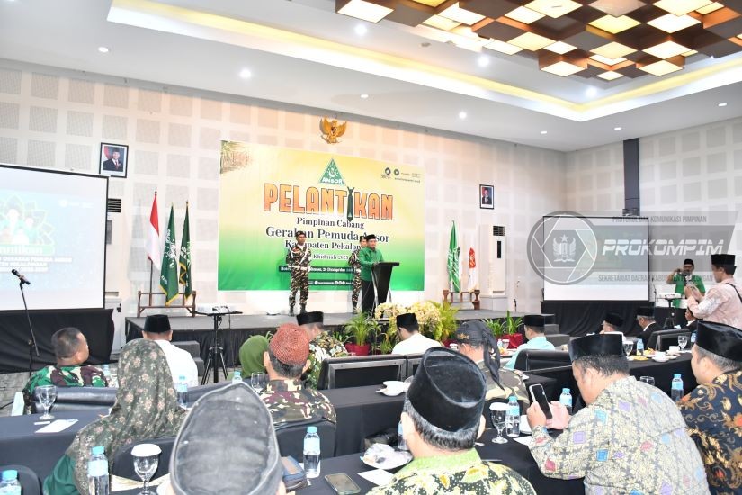 Pelantikan PC GP Ansor, Pemkab Pekalonga,..