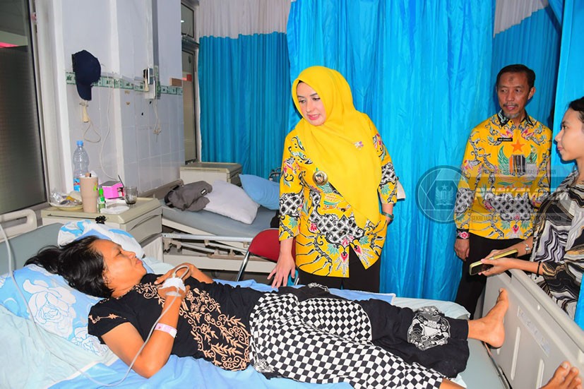 Sidak RSUD Kraton, Bupati Fadia Pastikan,..